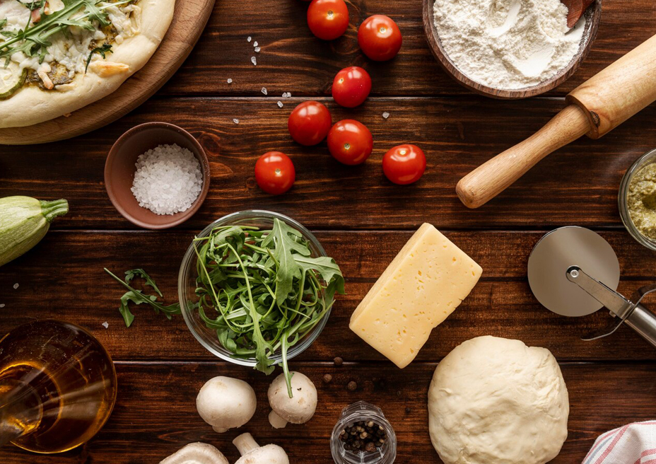 Garnitures légumes à pizzas